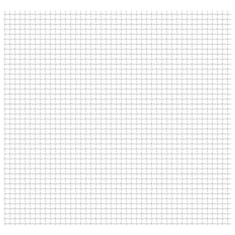 Wellengitter Edelstahl 50×50 cm 31×31×3 mm