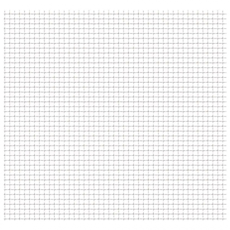 Wellengitter Edelstahl 100x85 cm 31x31x3 mm