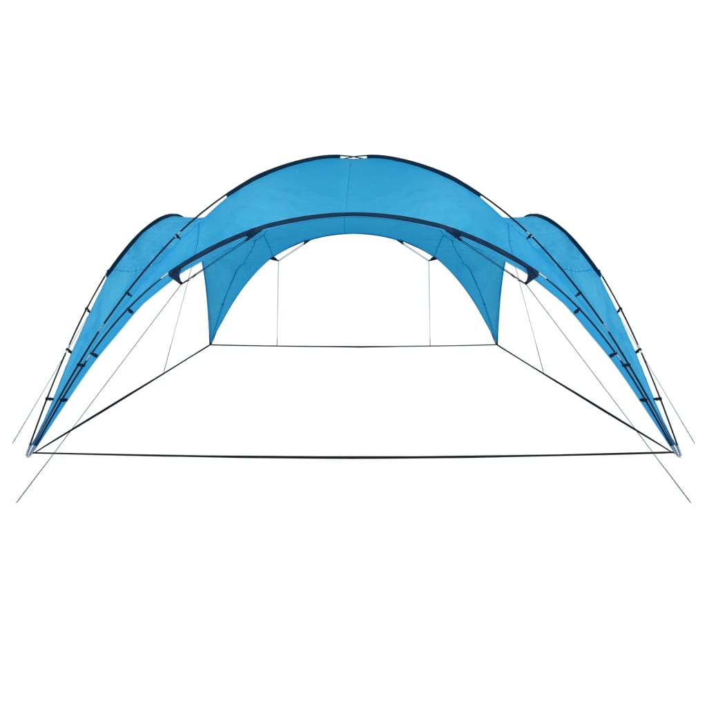 Kuppelpavillon 450x450x265 cm Hellblau