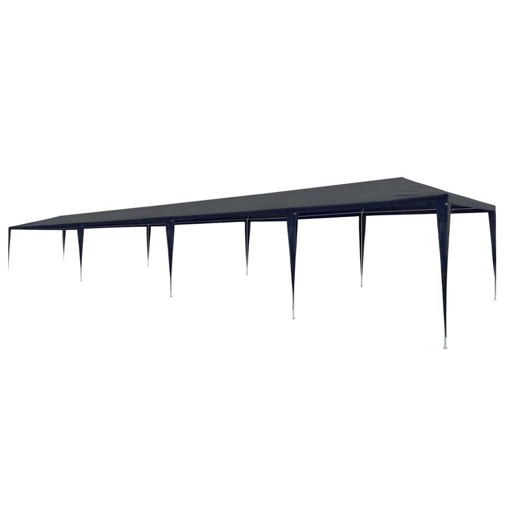 Partyzelt 3x12 m PE Blau