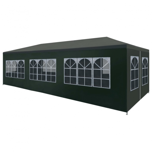 Partyzelt 3x9 m Grün