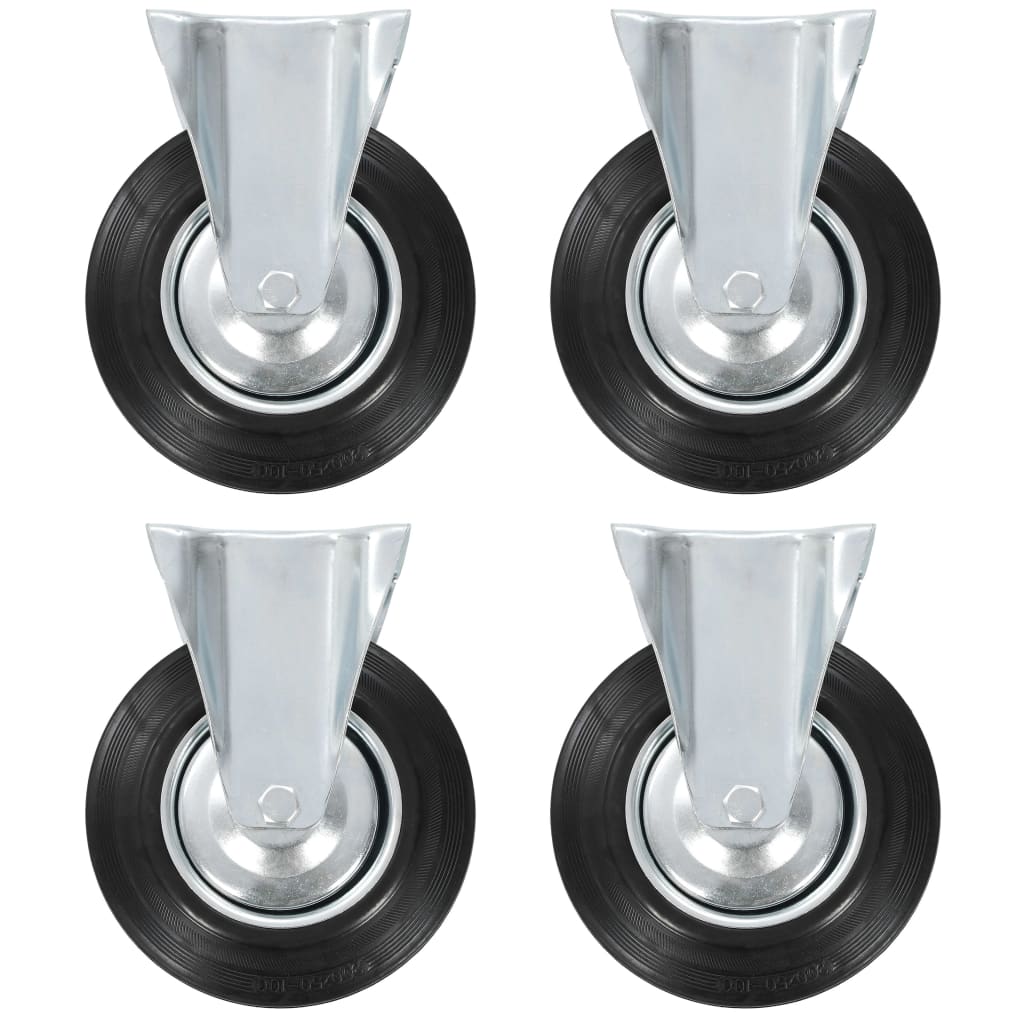 Bockrollen 4 Stk. 200 mm