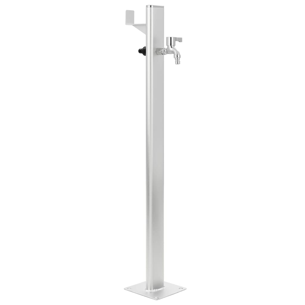 Garten-Wassersäule Aluminium 95 cm