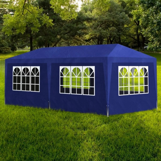 Partyzelt 3x6 m Blau