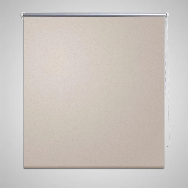 Verdunkelungsrollo  160 x 175 cm beige