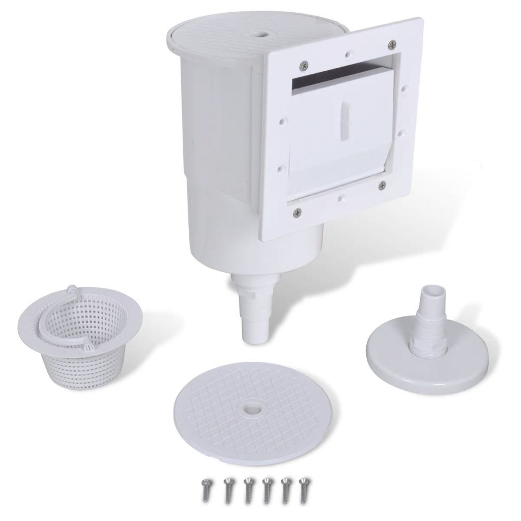 8-tlg. Pool Skimmer 21 x 25 x 30,5 cm