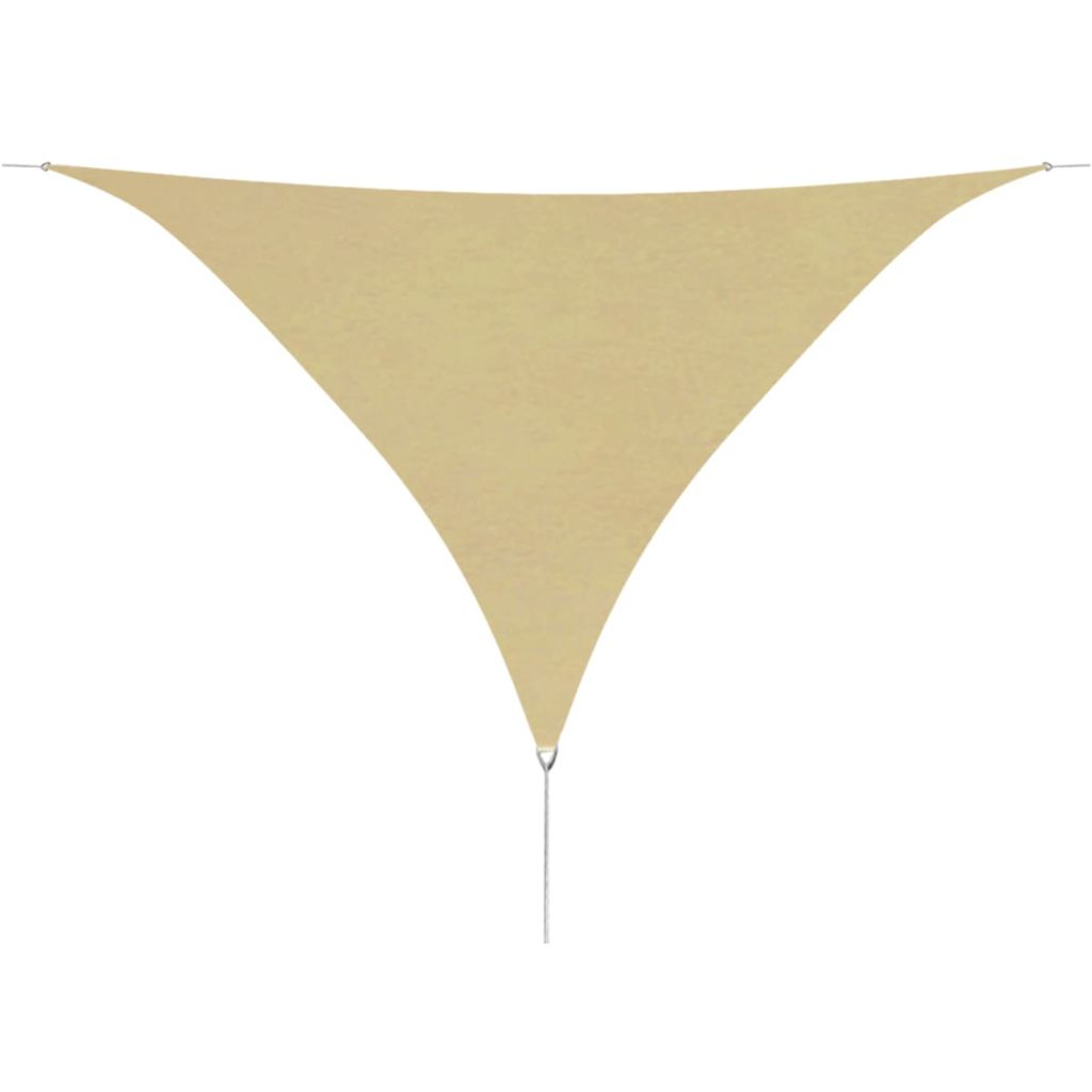 Sonnensegel Oxford-Gewebe Dreieckig 5x5x5 m Beige