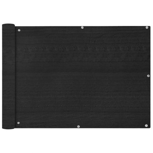 Balkonsichtschutz HDPE 75x600 cm Anthrazit