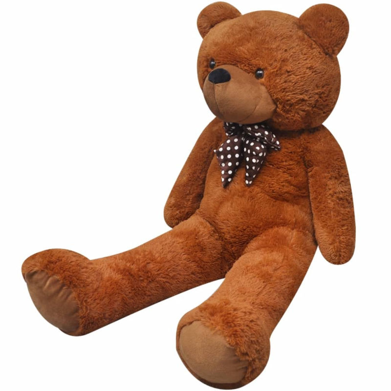 Teddybär Kuscheltier Plüsch Braun 170 cm