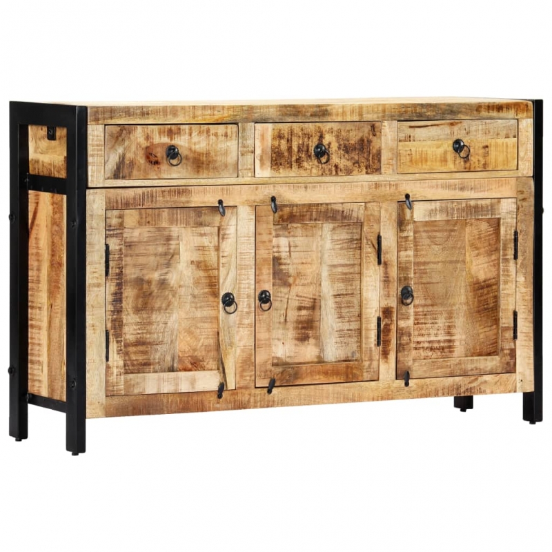 Sideboard 120x35x76 cm Massivholz Mango