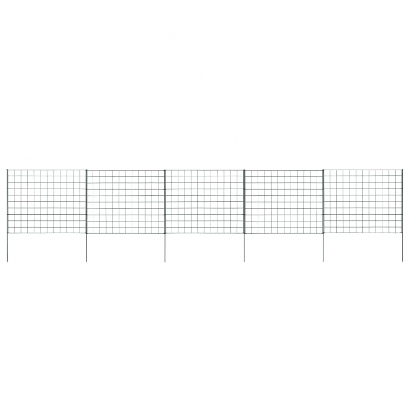 Gartenzaun Set 77,5x64 cm Grün
