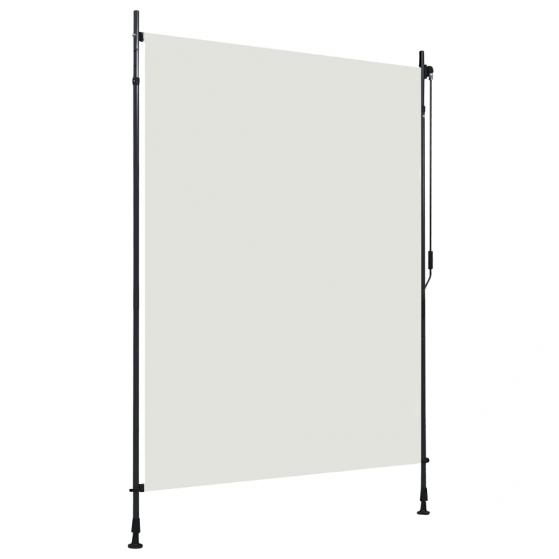 Außenrollo 150 x 270 cm Creme