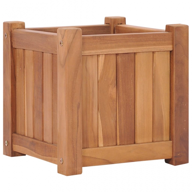 Hochbeet 30x30x30 cm Massivholz Teak