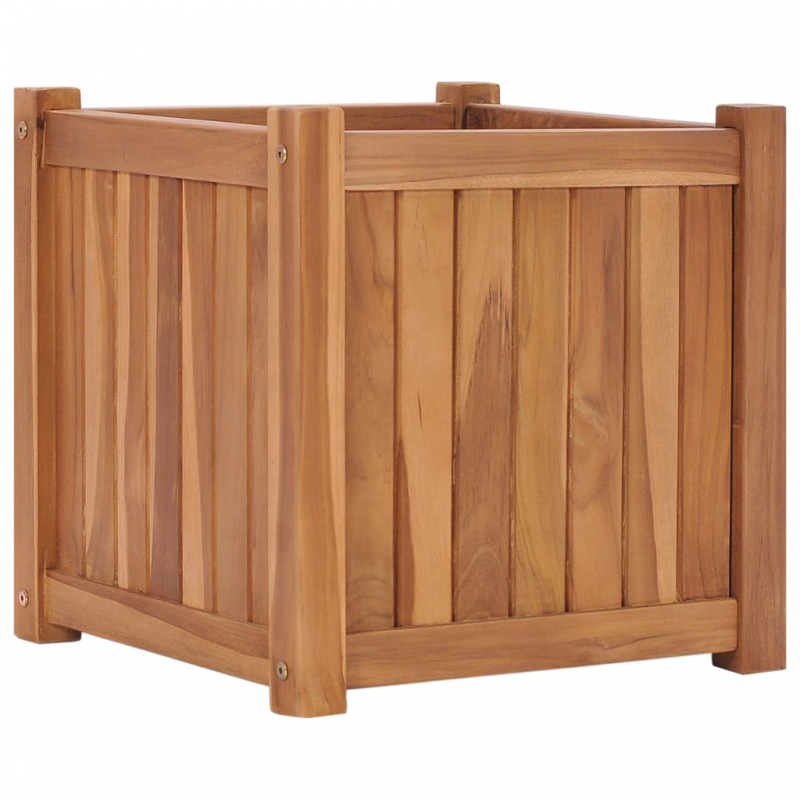 Hochbeet 40x40x40 cm Massivholz Teak