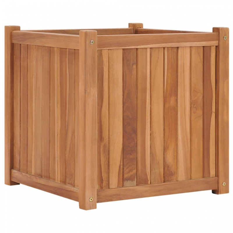 Hochbeet 50x50x50 cm Massivholz Teak