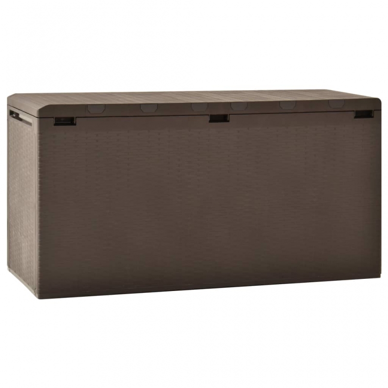 Gartenbox Braun 114x47x60 cm