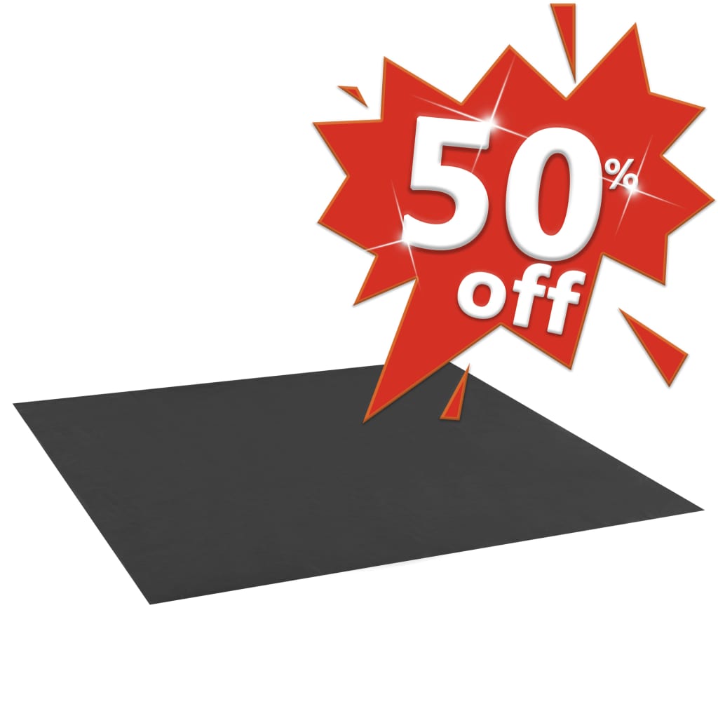 Sandkasten-Folie Schwarz 120x110 cm