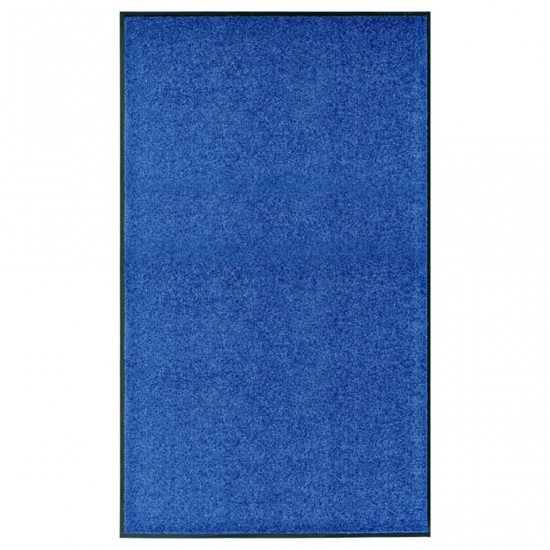 Fußmatte Waschbar Blau 90x150 cm