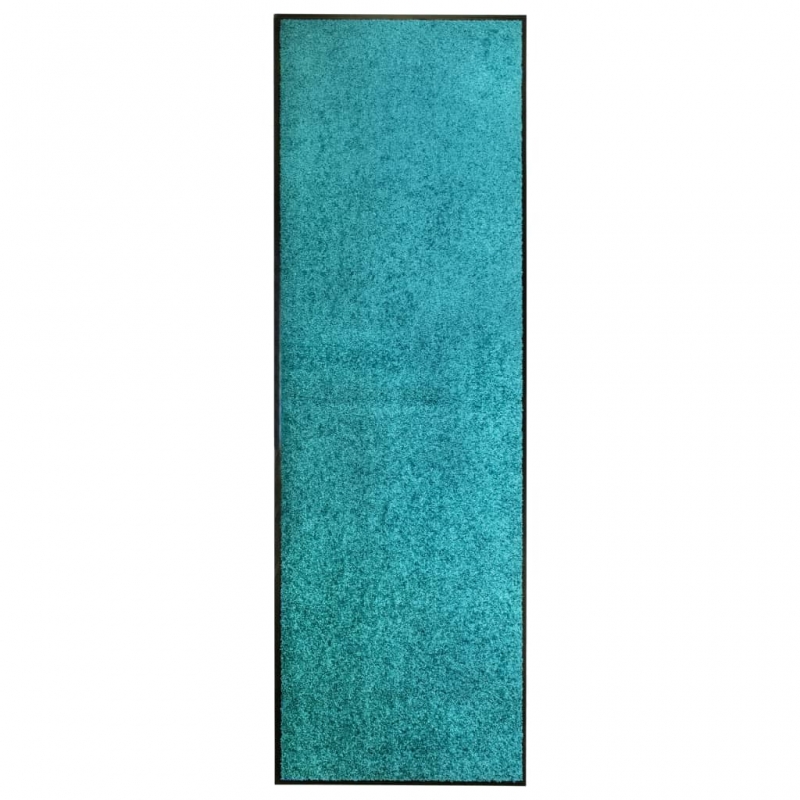 Fußmatte Waschbar Cyan 60x180 cm
