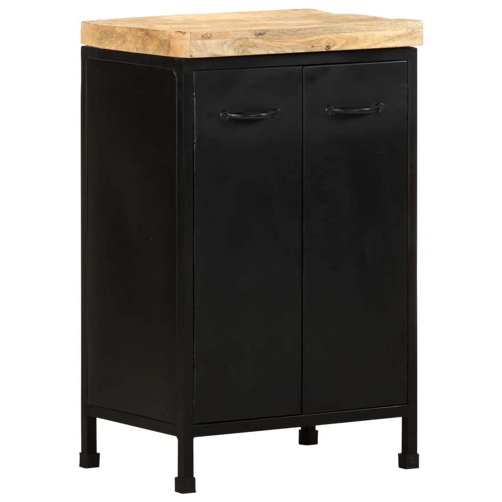 Sideboard 47x35x76 cm Raues Mangoholz
