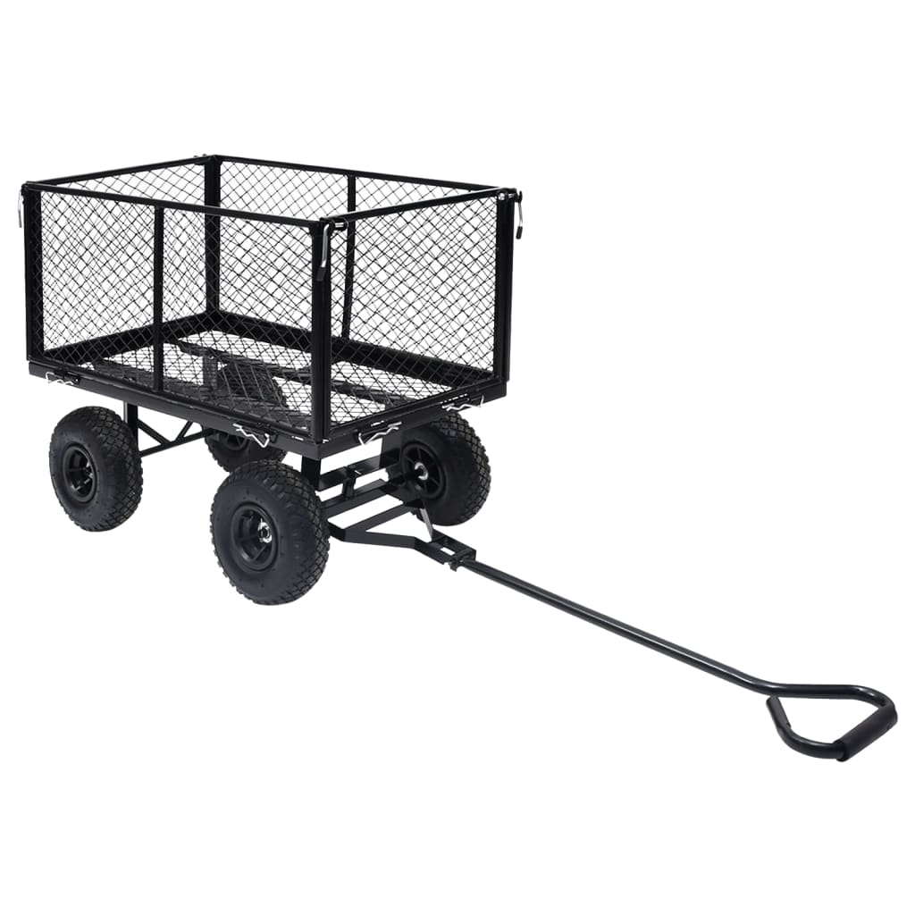 Gartenwagen Schwarz 350 kg