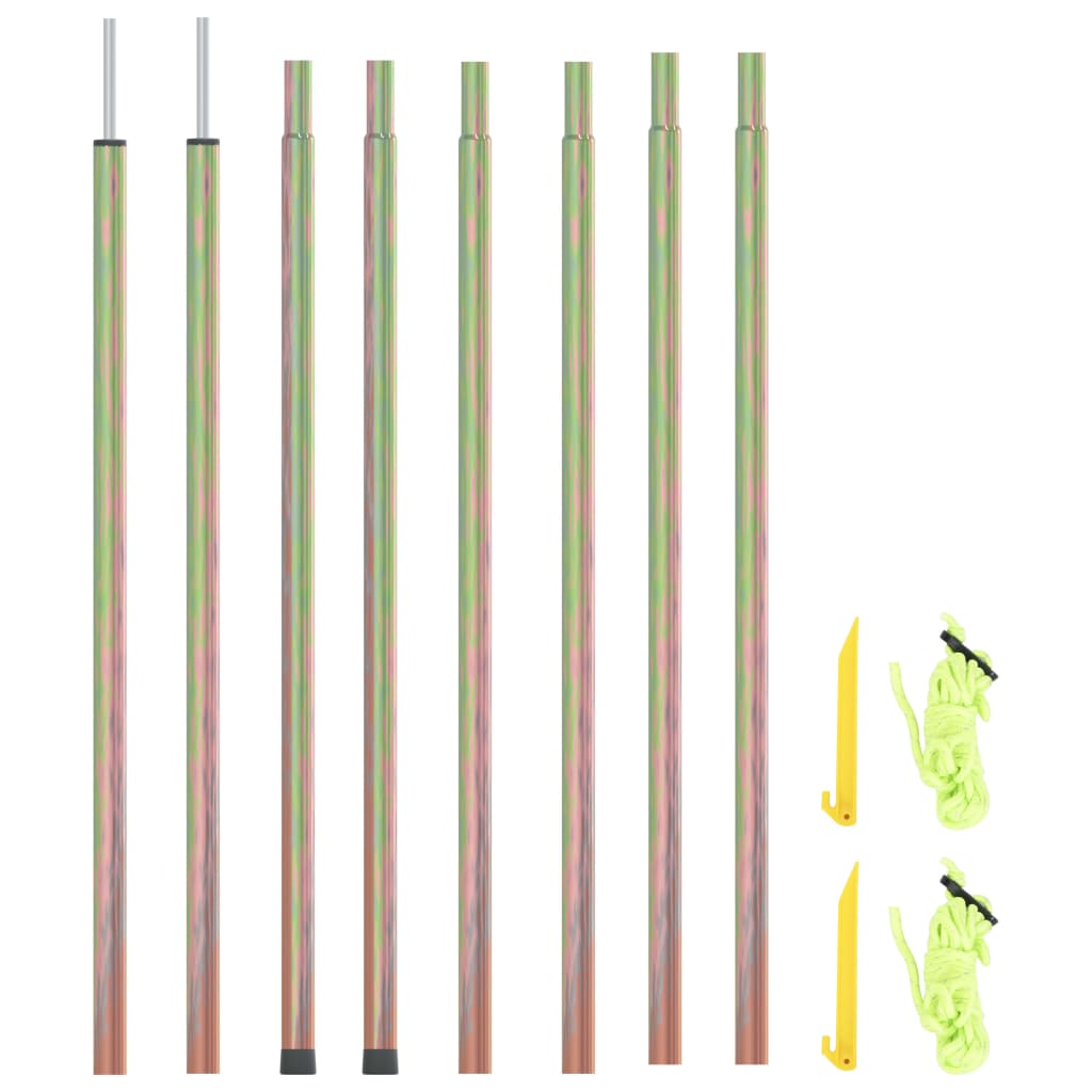 Sonnensegel Stangen 2 Stk. 200 cm Verzinkter Stahl