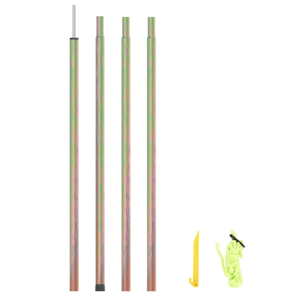 Sonnensegel Stange 250 cm Verzinkter Stahl