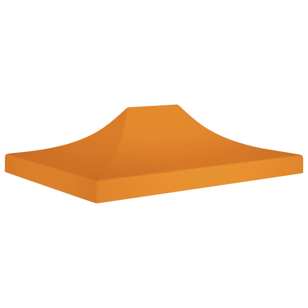 Partyzelt-Dach 4x3 m Orange 270 g/m²