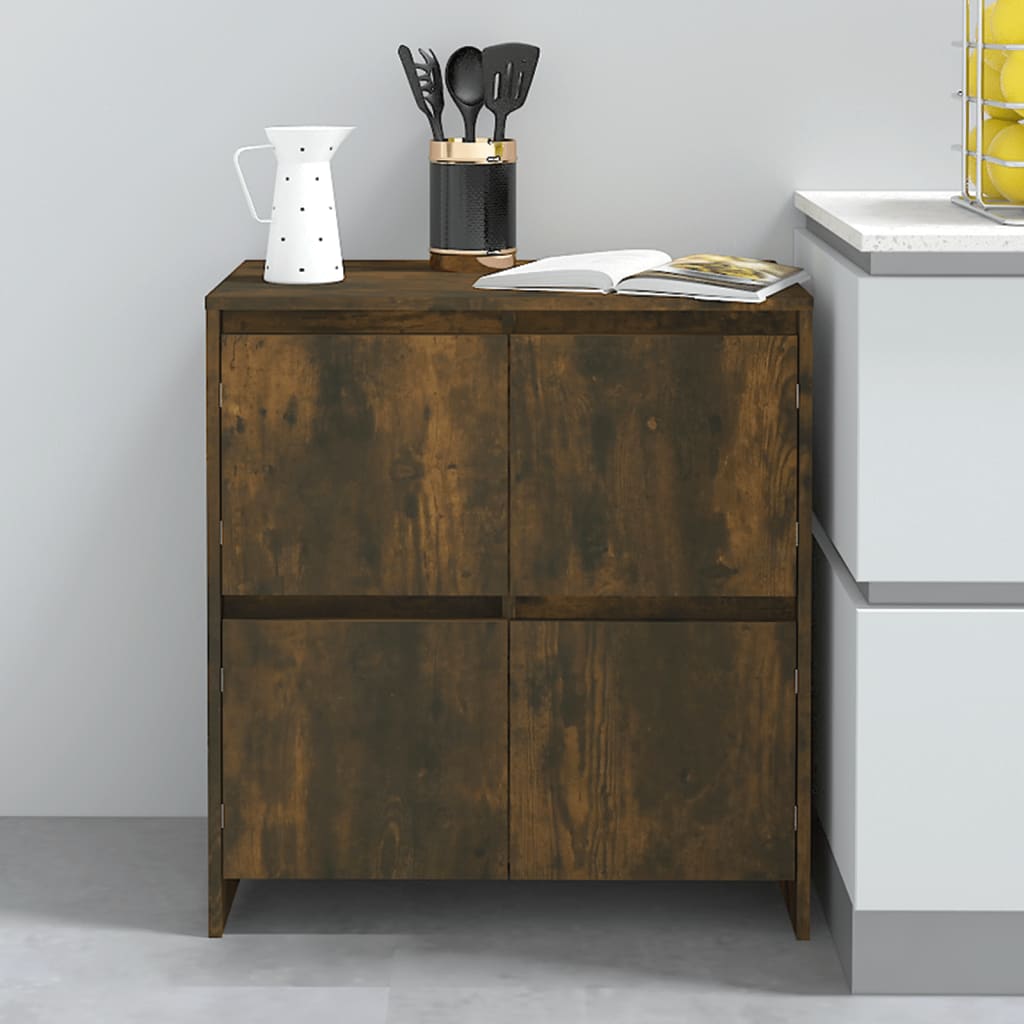 Sideboard Räuchereiche 70x41x75 cm Holzwerkstoff