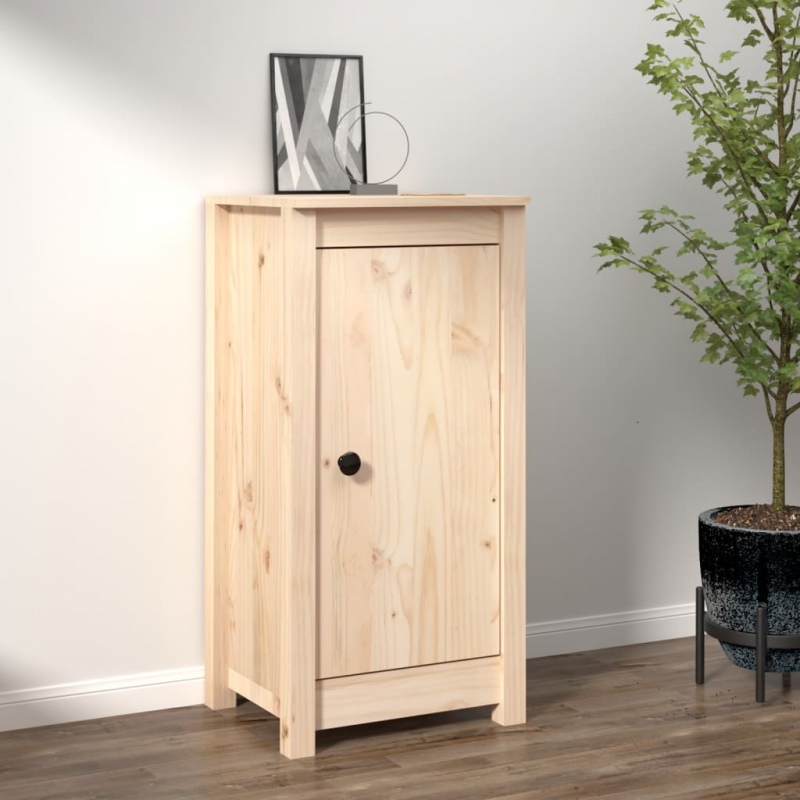 Sideboard 39x35x80 cm Massivholz Kiefer