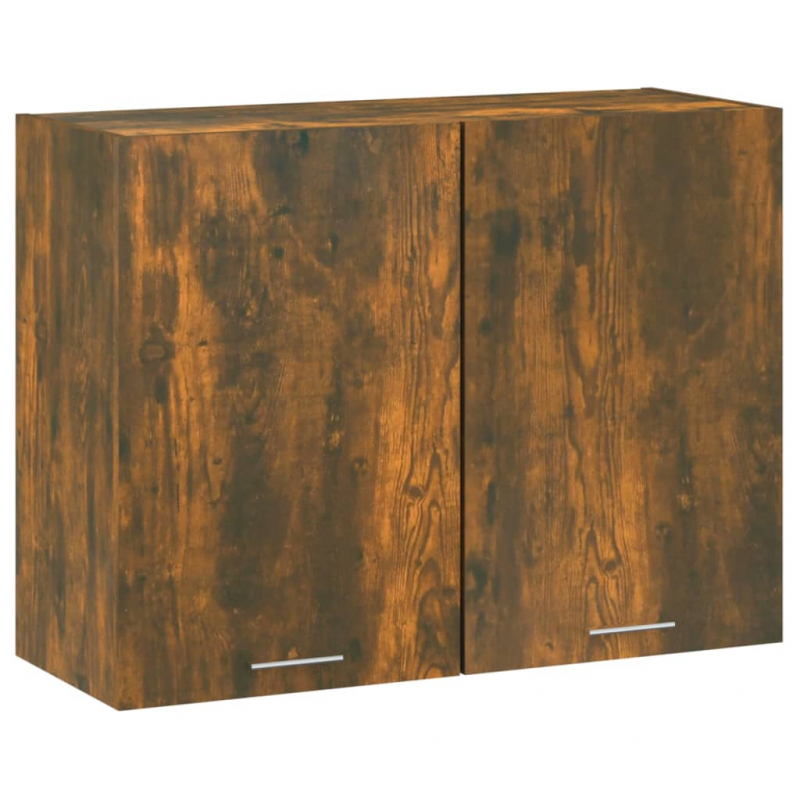 Hängeschrank Lyon Räuchereiche 80x31x60 cm Holzwerkstoff