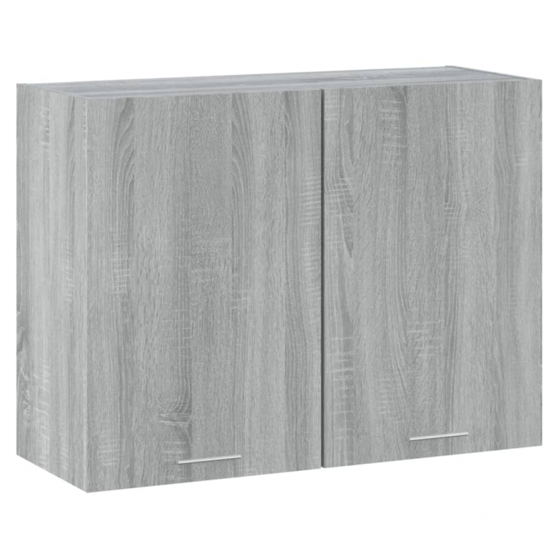 Hängeschrank Lyon Grau Sonoma 80x31x60 cm Holzwerkstoff