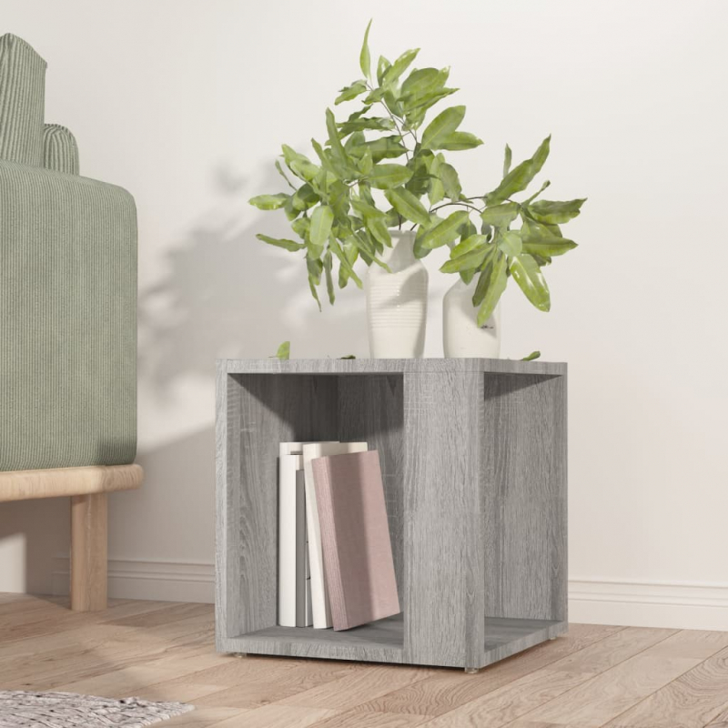 Beistelltisch Grau Sonoma 33x33x34,5 cm Holzwerkstoff