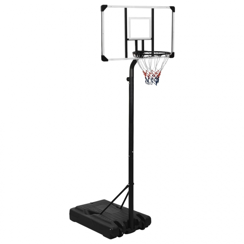 Basketballständer Transparent 256-361 cm Polycarbonat