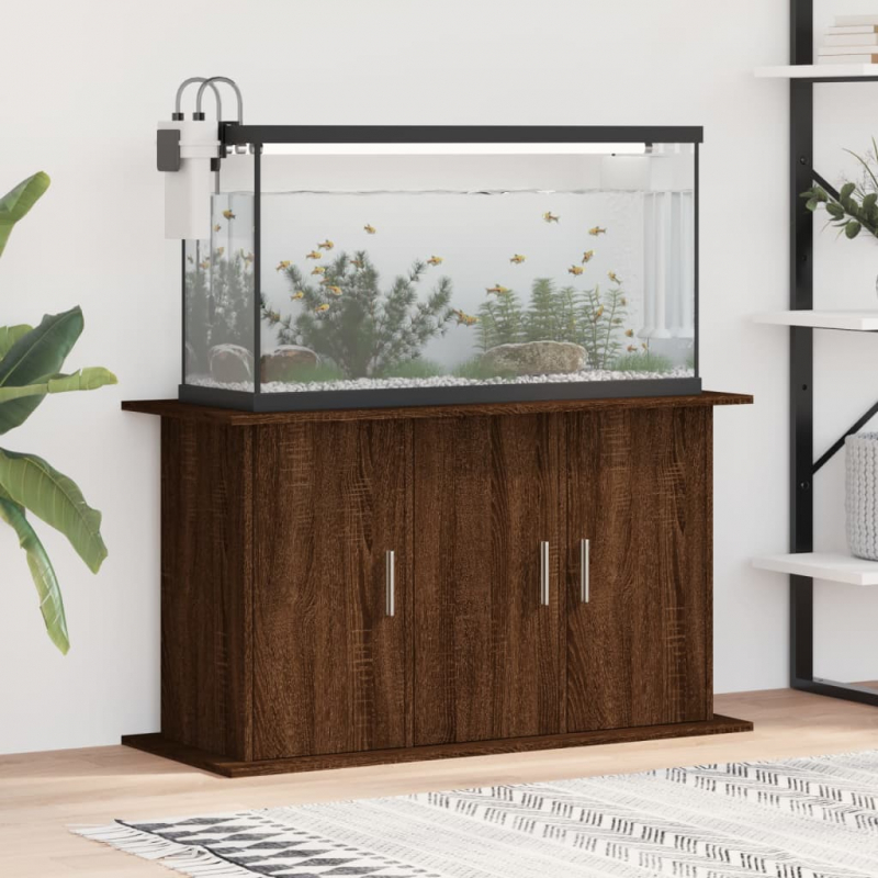 Aquariumständer Braun Eichen-Optik 101x41x58 cm Holzwerkstoff