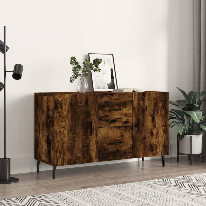 Sideboard Räuchereiche 100x36x60 cm Holzwerkstoff