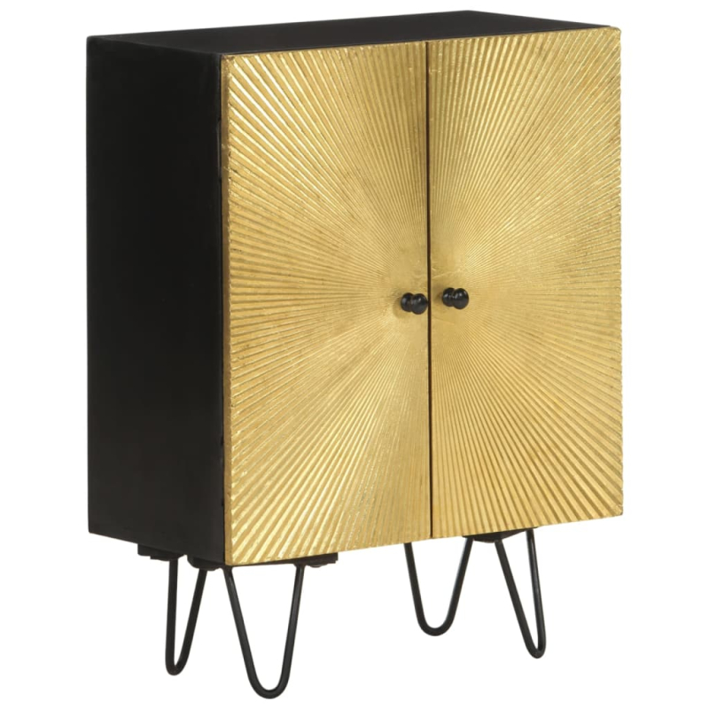 Sideboard 55x30x75 cm Massivholz Mango