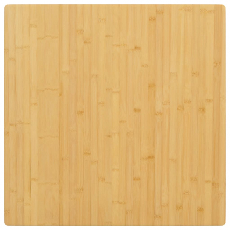 Tischplatte 70x70x1,5 cm Bambus