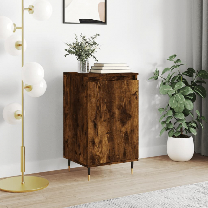 Sideboard Räuchereiche 40x35x70 cm Holzwerkstoff