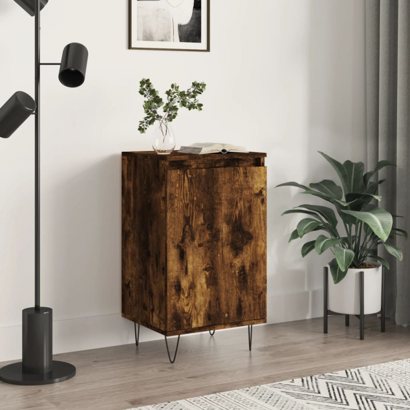 Sideboard Räuchereiche 40x35x70 cm Holzwerkstoff