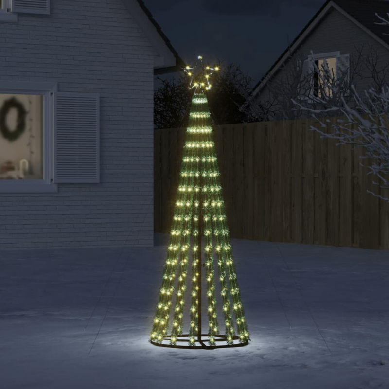 LED Weihnachtsbaum 275 LEDs Warmweiß 180 cm