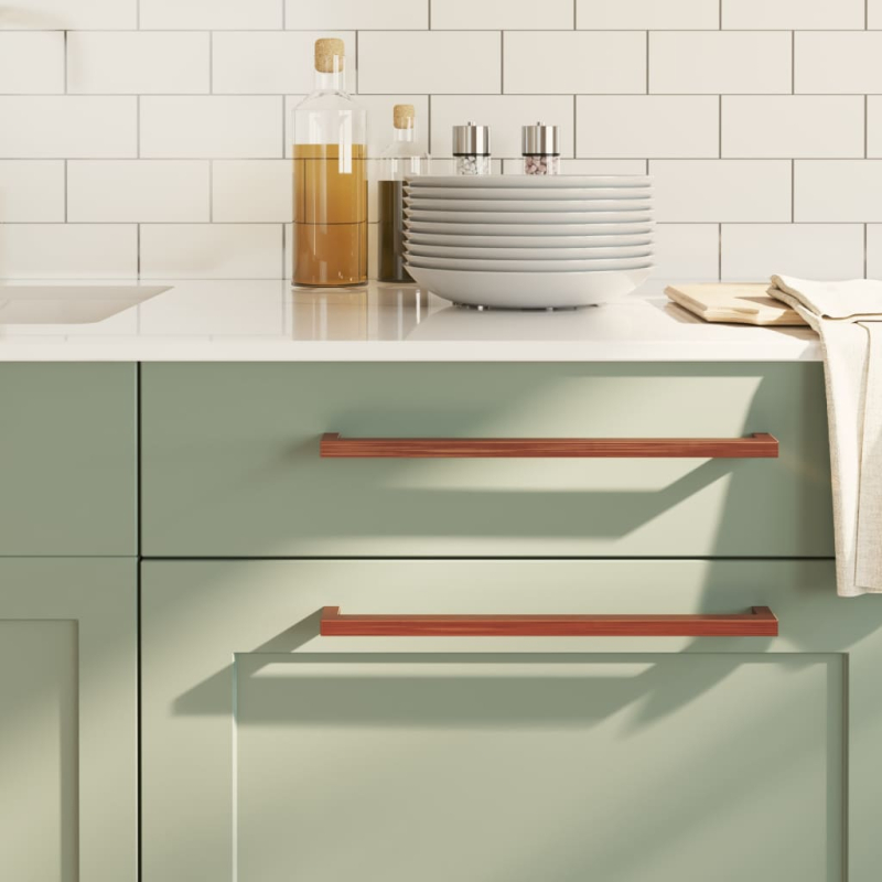 Möbelgriffe 10 Stk. Bronzen 320 mm Edelstahl