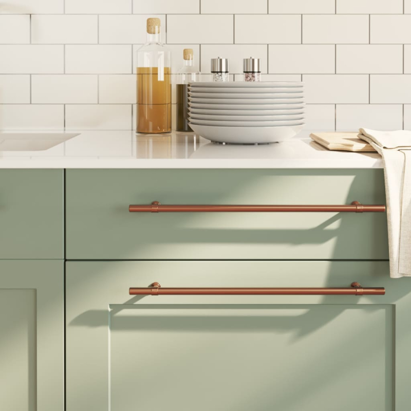 Möbelgriffe 20 Stk. Bronzen 320 mm Edelstahl