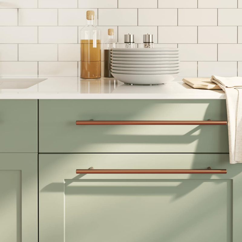 Möbelgriffe 5 Stk. Bronzen 320 mm Edelstahl