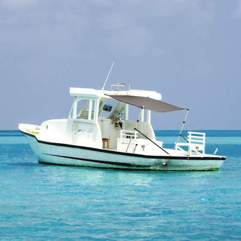 T-Top-Beschattungsverlängerung Anthrazit 170x208x(115-183) cm