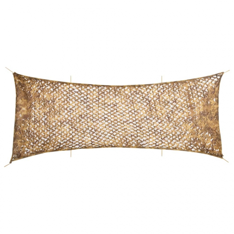 Tarnnetz mit Aufbewahrungstasche 721x294 cm Sandfarbe