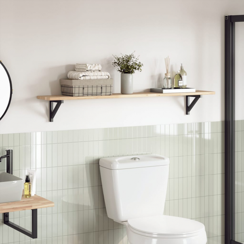 Tischplatte 140x20x2 cm Rechteckig Massivholz Akazie