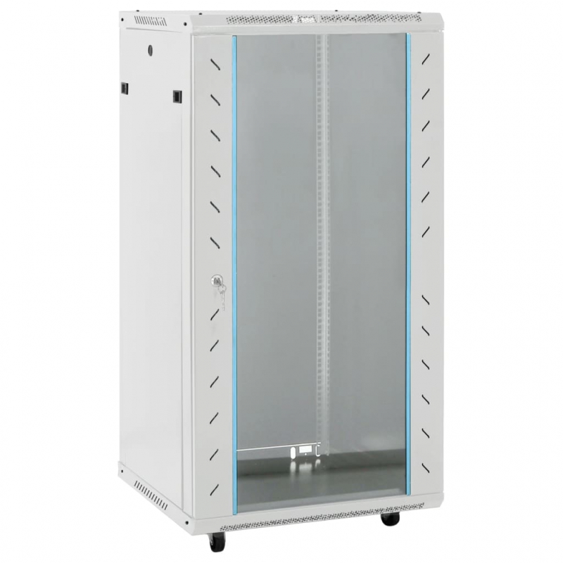22U Netzwerkschrank 19 IP20 Grau 60x60x120 cm