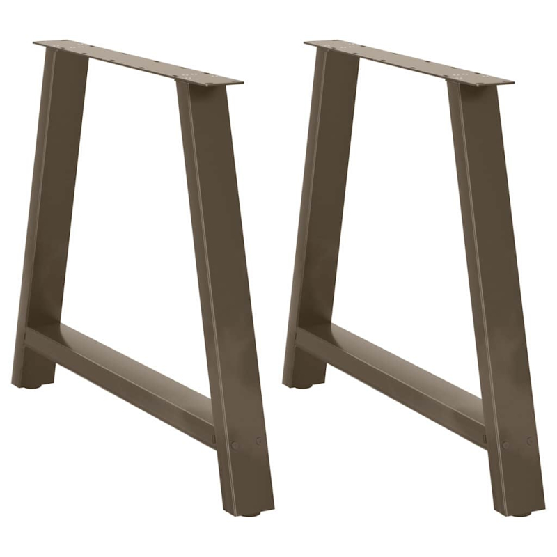 Couchtischbeine A-Form 2 Stk. 100x(72-73) cm Stahl