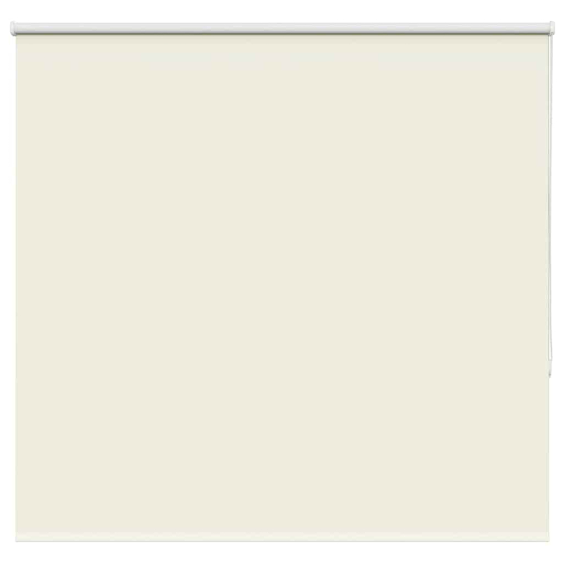 Verdunkelungsrollo Cremeweiß 155x150cm Stoffbreite 151,6cm